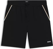 BOSS Unique Stretch Cotton Pajama Shorts