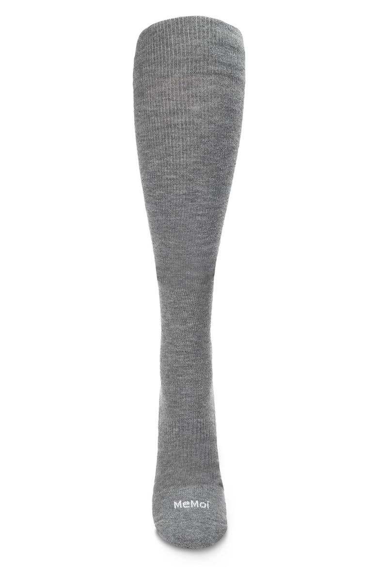 Gender Inclusive Performance Compression Socks, Alternate, color, MED GRAY HEATHER