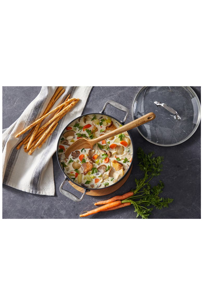 HA1 4-Quart Hard Anodized Nonstick Sauté Pan, Alternate, color, BLACK