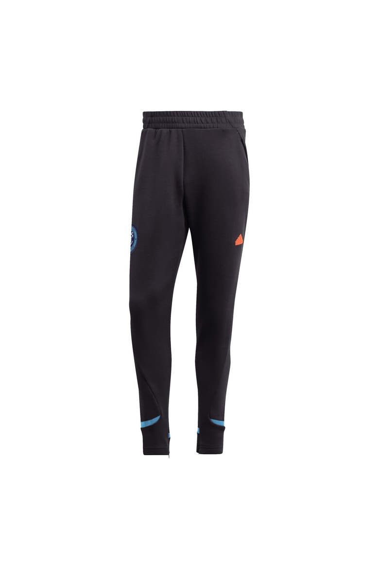 Men's adidas Black New York City FC 2024 Travel Pants, Alternate, color, Black