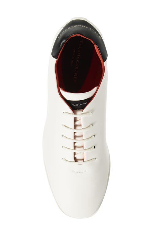 Stella Mccartney Sneakelyse Platform Sneaker In White
