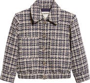 L'AGENCE Jia Crop Tweed Jacket