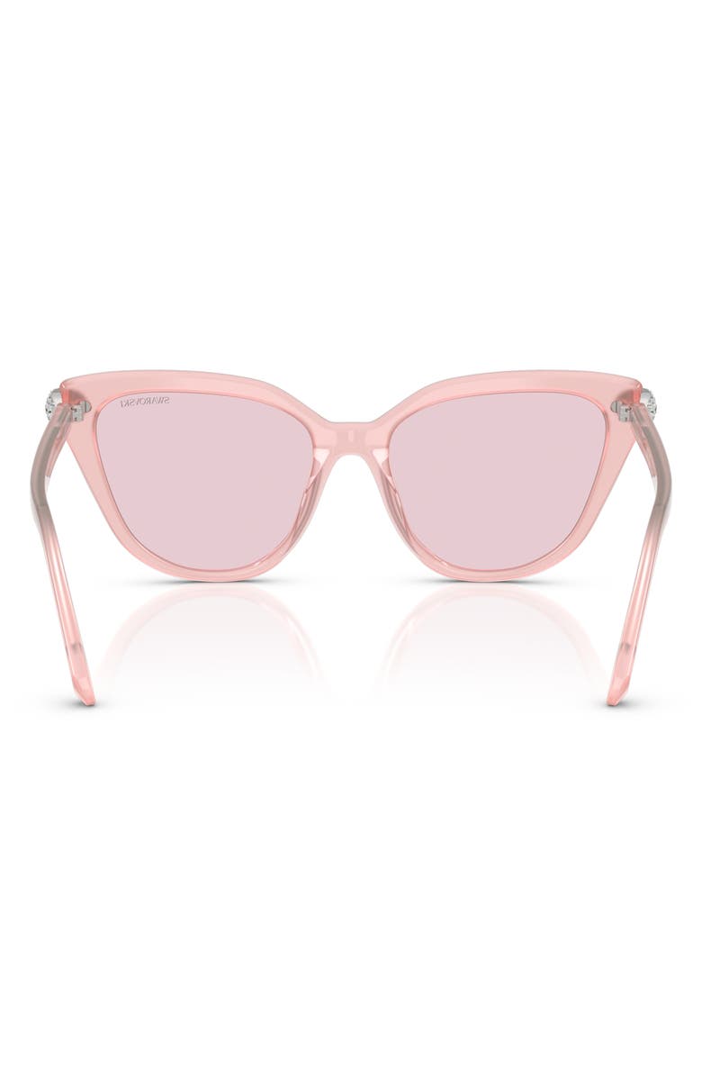 Swarovski 56mm Cat Eye Sunglasses, Alternate, color,