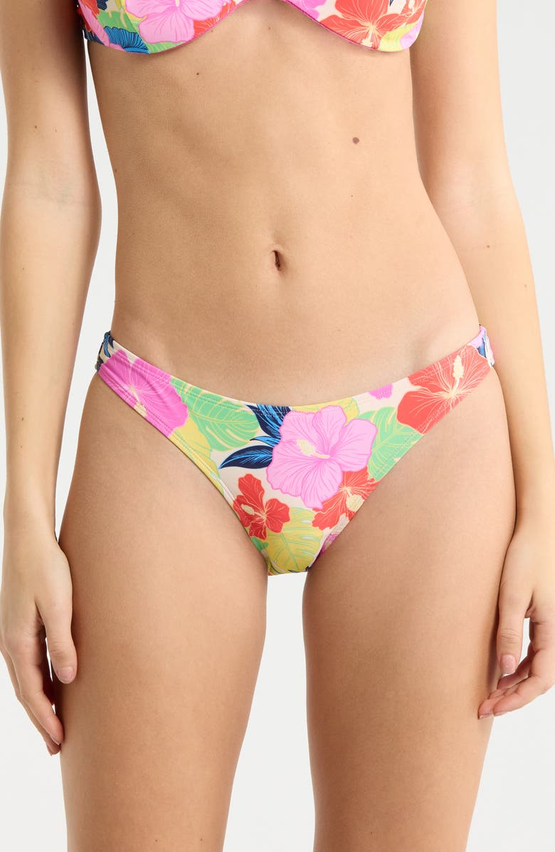 Rip Curl Party Wave Hipster Bikini Bottoms, Main, color, Multi Color
