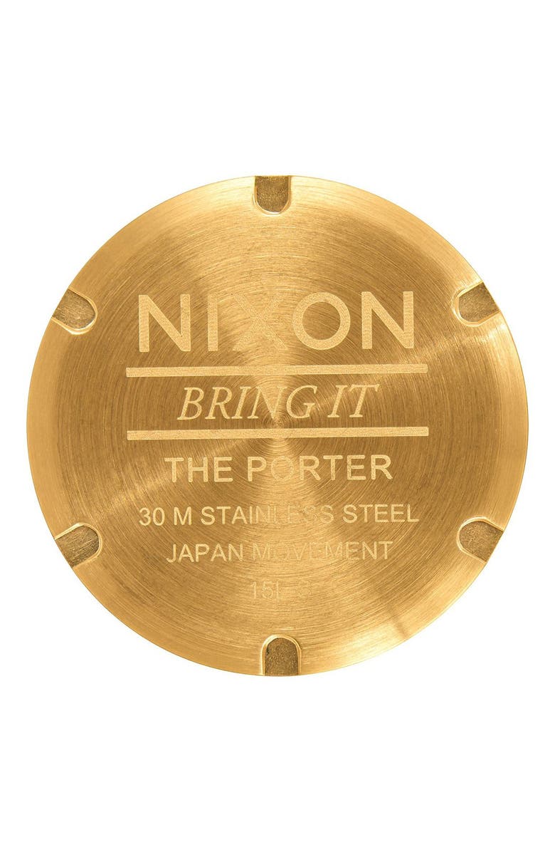 Nixon The Porter Bracelet Watch, 40mm, Alternate, color,