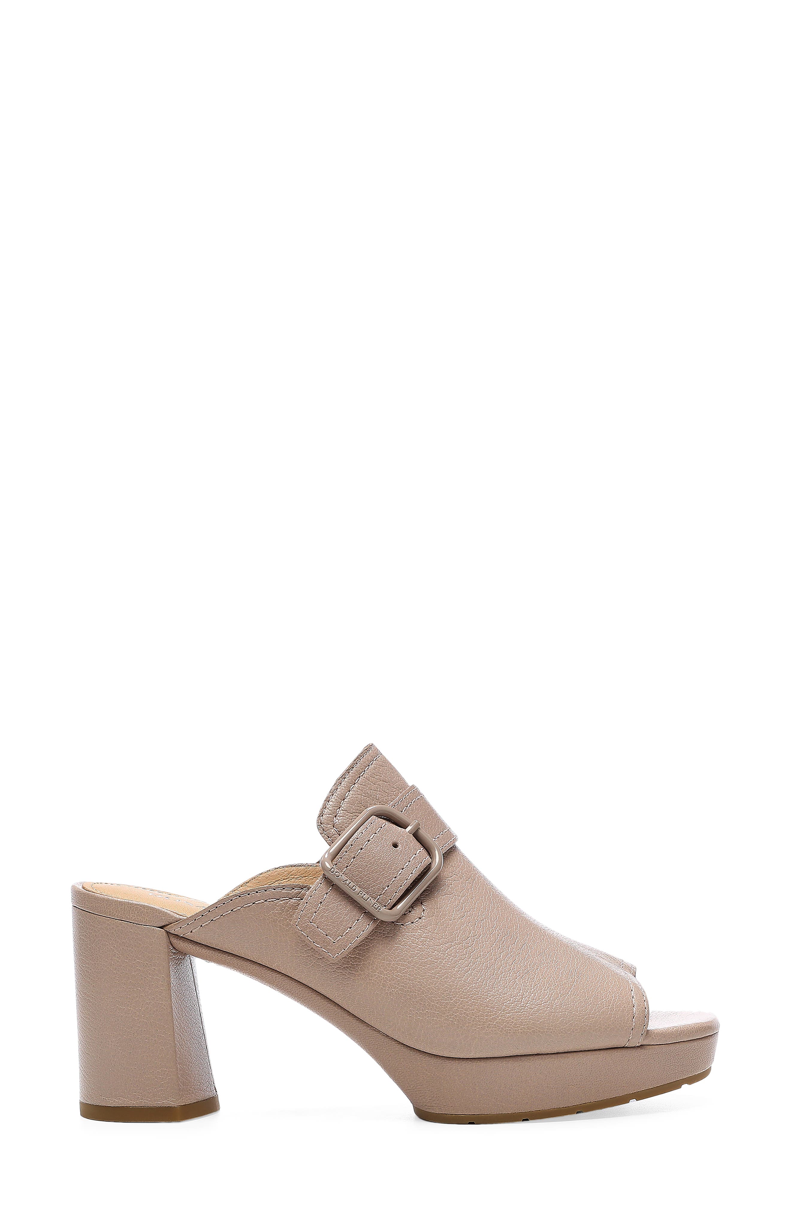 Gramercy Open Toe Platform Mule, Alternate, color, MUSHROOM