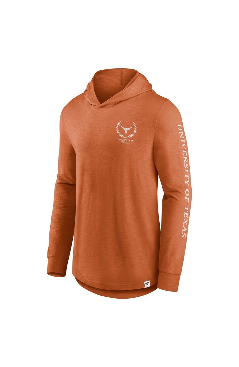 FANATICS Men's Fanatics Branded Texas Orange Texas Longhorns Photo Finish Hoodie Long Sleeve T-Shirt, Alternate, color, 