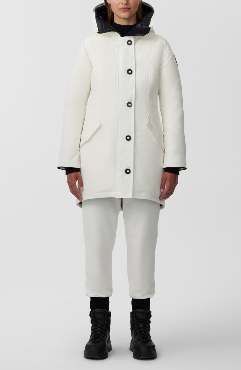 Canada Goose Women's Rossclair Water Resistant 625 Fill Power Down Parka, Main, color, Nrth Star Wh