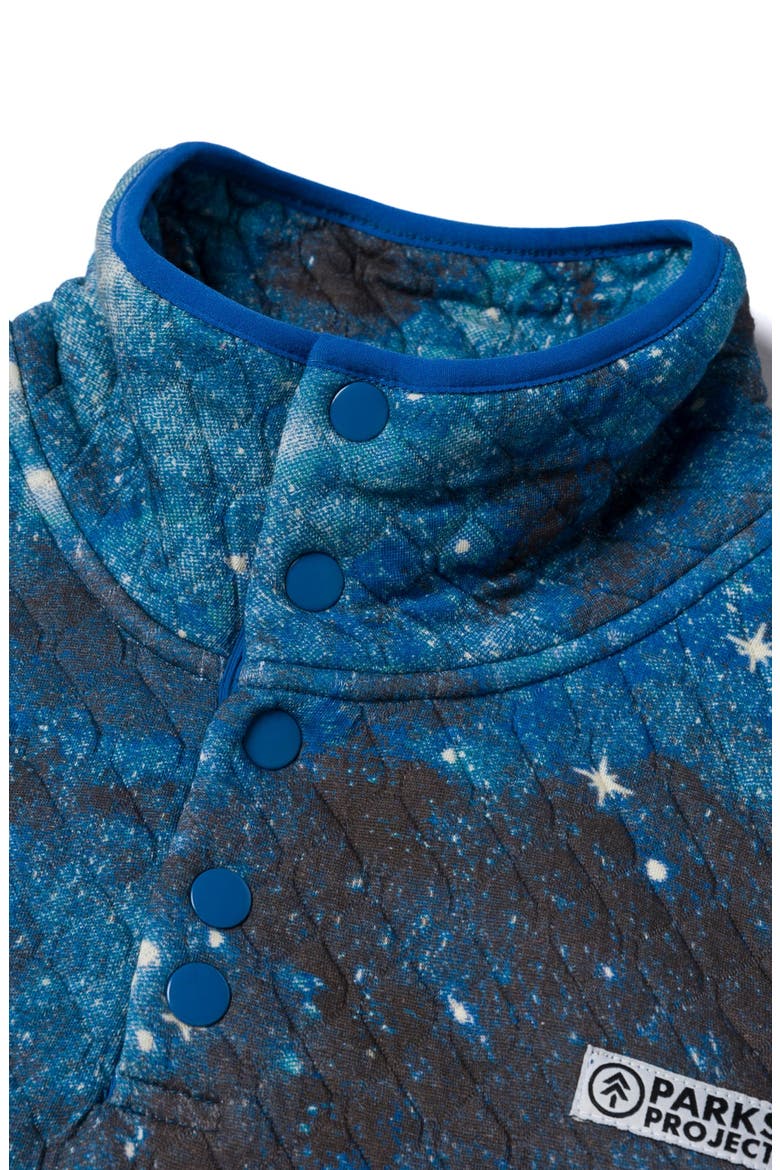Joshua Tree Dark Sky Quilted Pullover, Alternate, color, Dark Sky