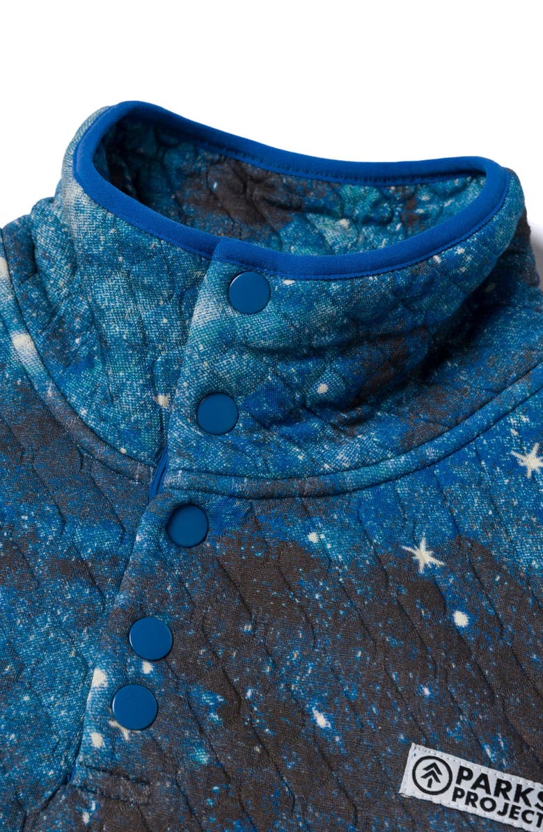 Parks Project Joshua Tree Dark Sky Quilted Pullover, Alternate, color, Dark Sky