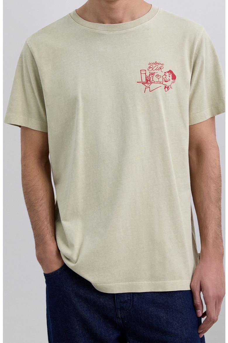 Waiter Tee, Main, color, Taupe