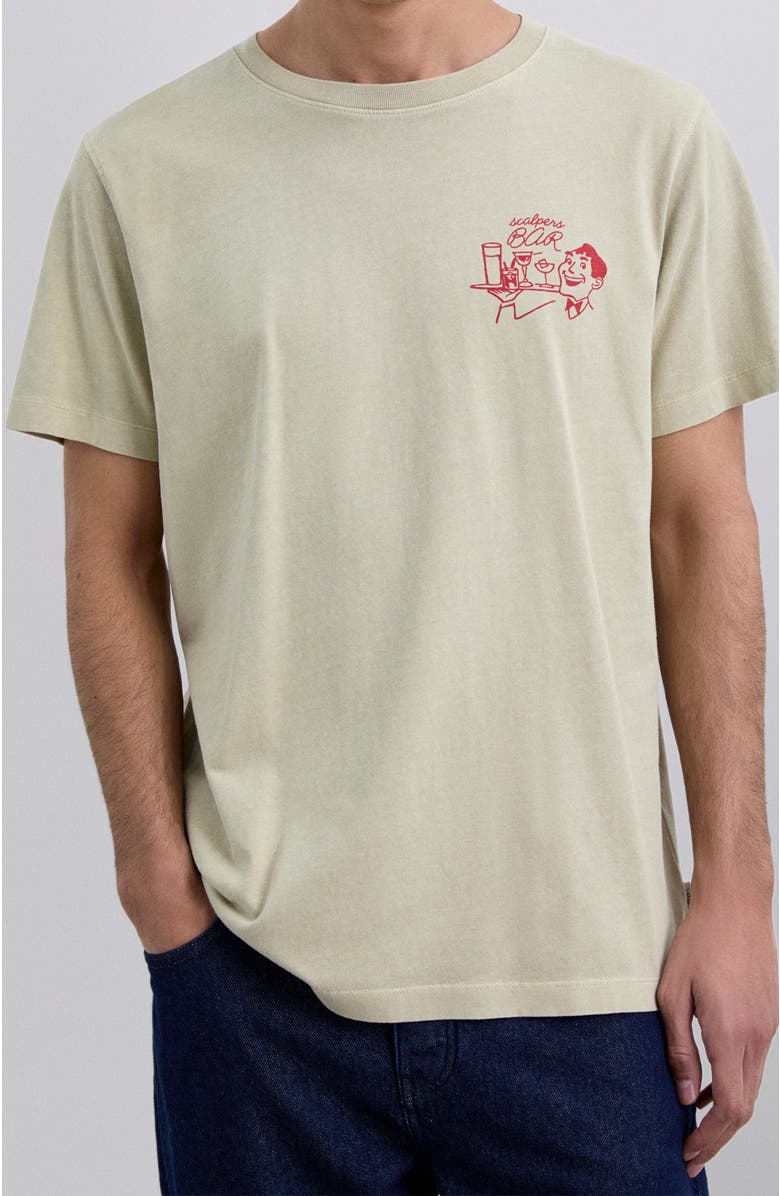 Scalpers Waiter Tee, Main, color, Taupe
