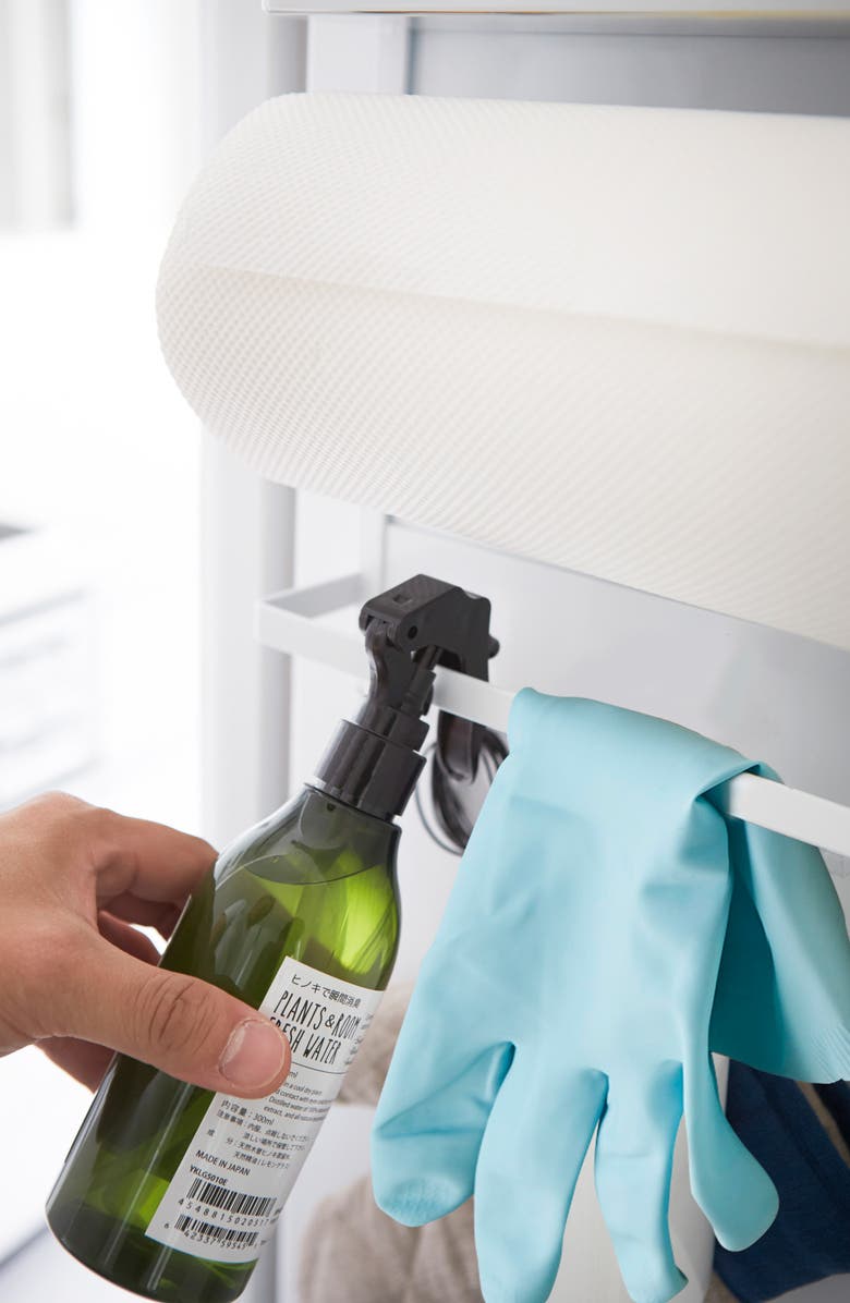 Yamazaki Magnetic Kitchen Organizer, Alternate, color, White