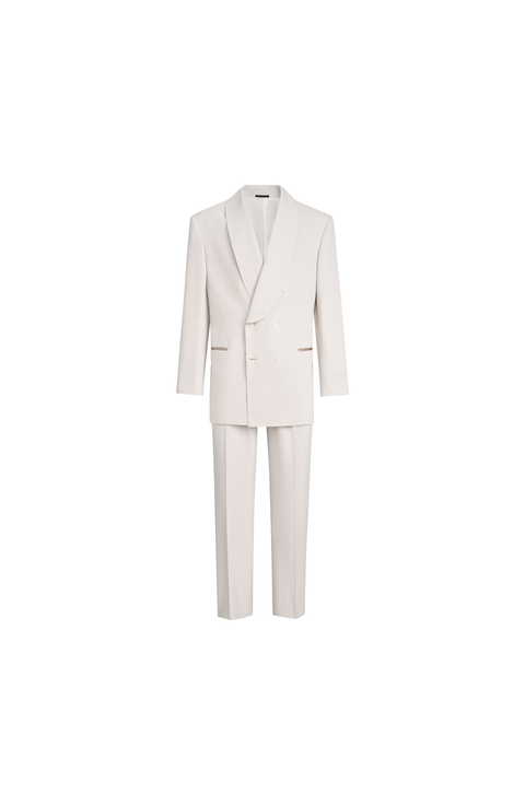 Délavé silk twill tuxedo