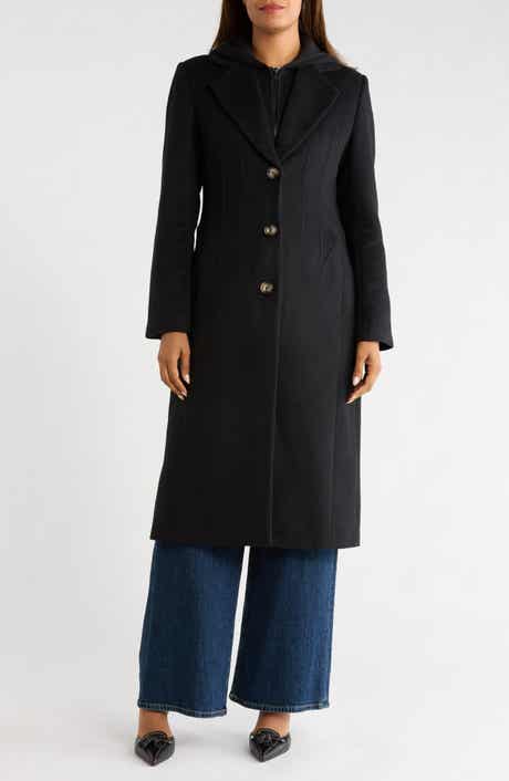 Jacket with Knit Bib