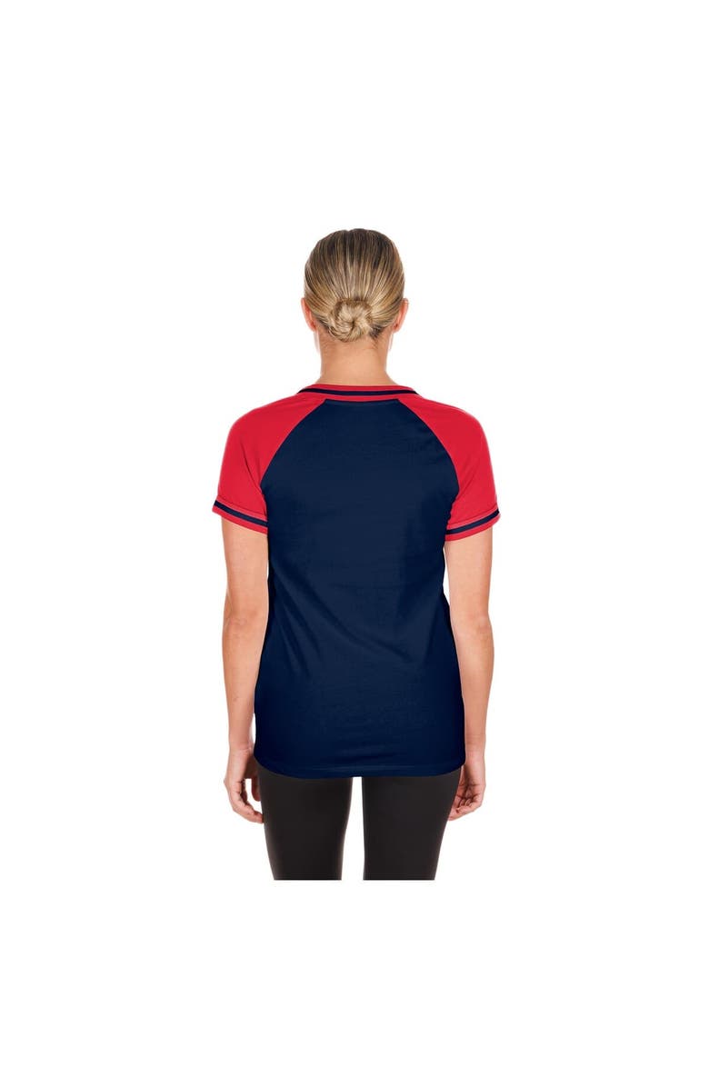 New Era Women's New Era Navy Boston Red Sox Gameday V-Neck T-Shirt, Alternate, color, Navy