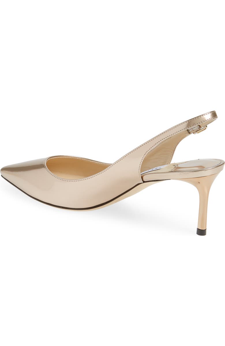 Jimmy Choo Erin Metallic Slingback Pump, Alternate, color,