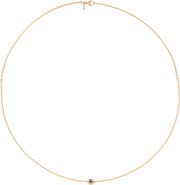 Eloise Jewelry Moon Necklace with Natural Gemstones. Handmade in Italy