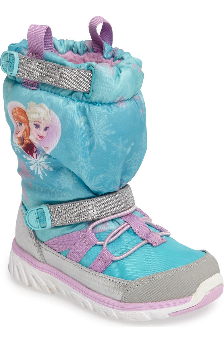 Stride Rite Disney<sup>®</sup> Frozen Made2Play Sneaker Boot, Main, color,