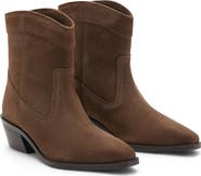 MANGO TEEN Block Heel Bootie