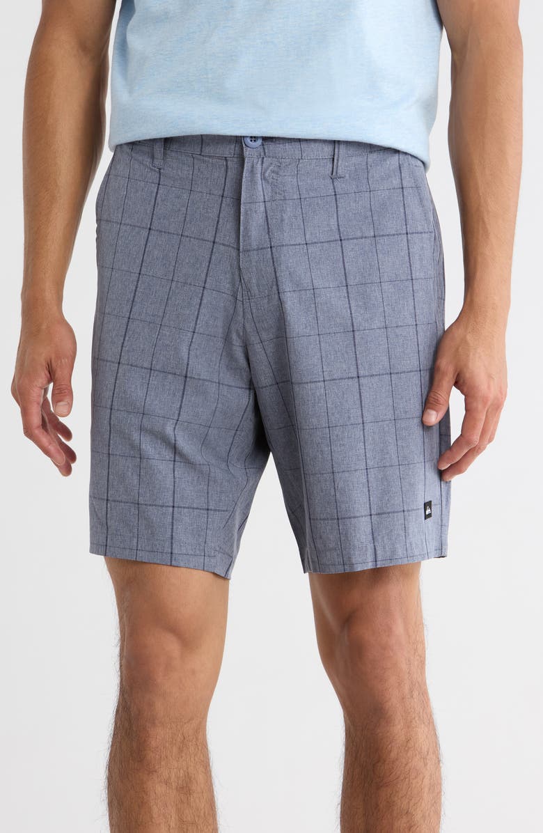 Quiksilver Cornelius Amphiban Stretch Hybrid Shorts, Main, color, Eclipse