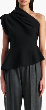 Khaite Aimee One-Shoulder Top