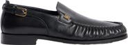 SANDRO Leather buckle loafers