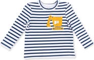 Angel Dear Kids' Digger Appliqué Stretch Organic Cotton T-Shirt