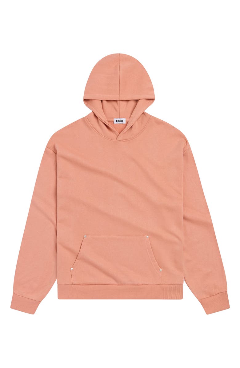 KROST Friends Hoodie, Alternate, color, Brick Dust