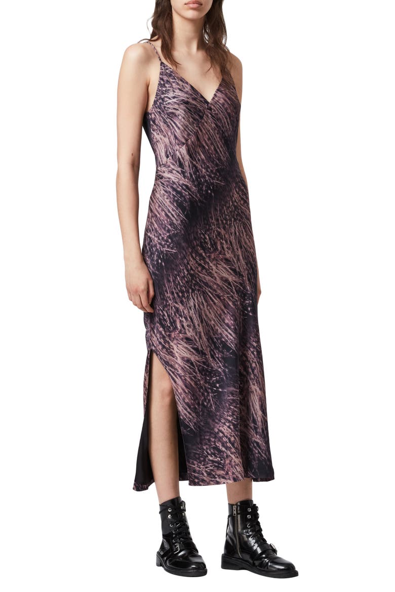 Melody Pembury Midi Slipdress, Main, color, MINK PINK