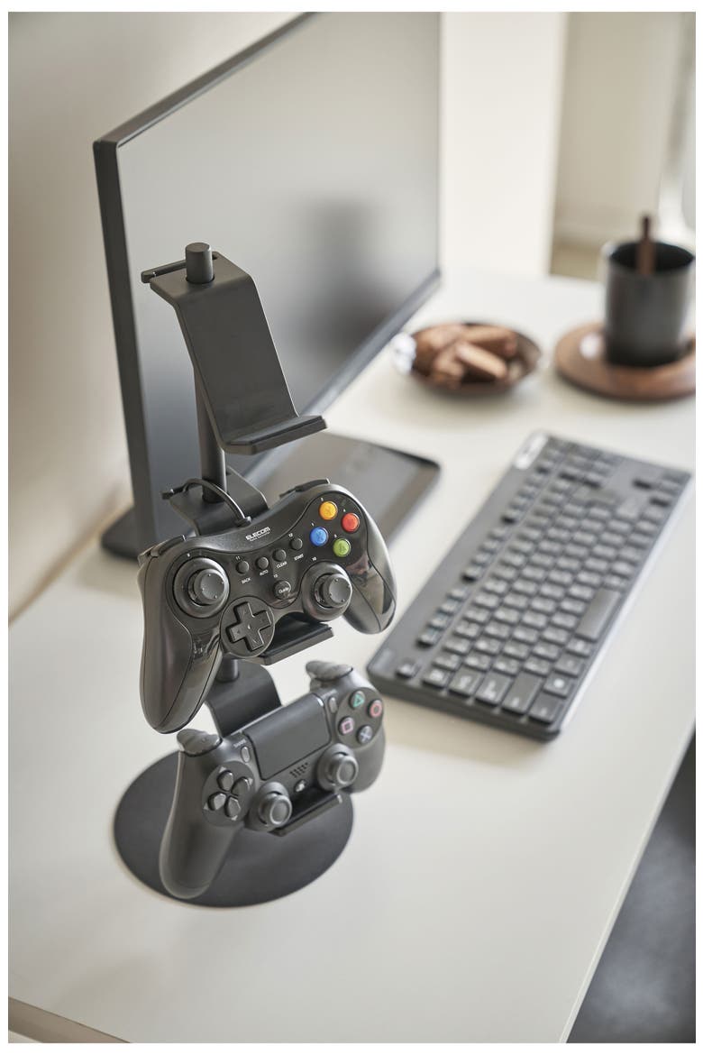 Controller Stand, Alternate, color, BLACK
