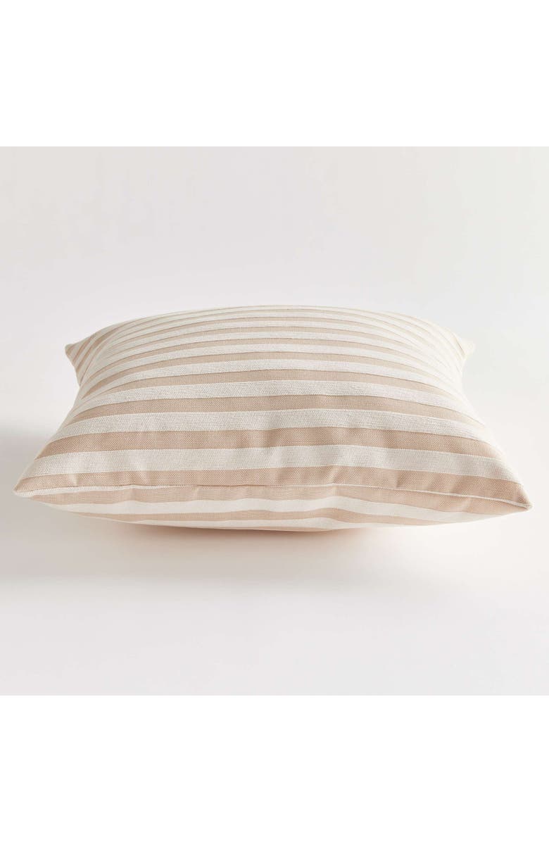 Napa Home & Garden Grant Square Indoor-Outdoor Pillow 20", Alternate, color, Beige