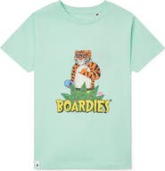 Boardies Kids' Tiger Logo Cotton Graphic Tee