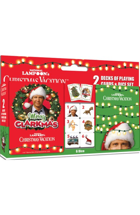 Christmas Vacation Playing Cards & Dice