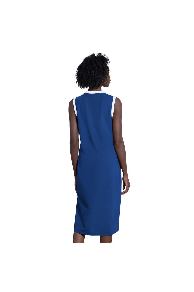 Women's Starter  Royal Los Angeles Dodgers Line Up Sneaker Sleeveless Maxi Dress, Alternate, color, Royal