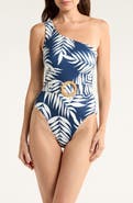 Hutch One-Shoulder O-Ring One-Piece Swimsuit
