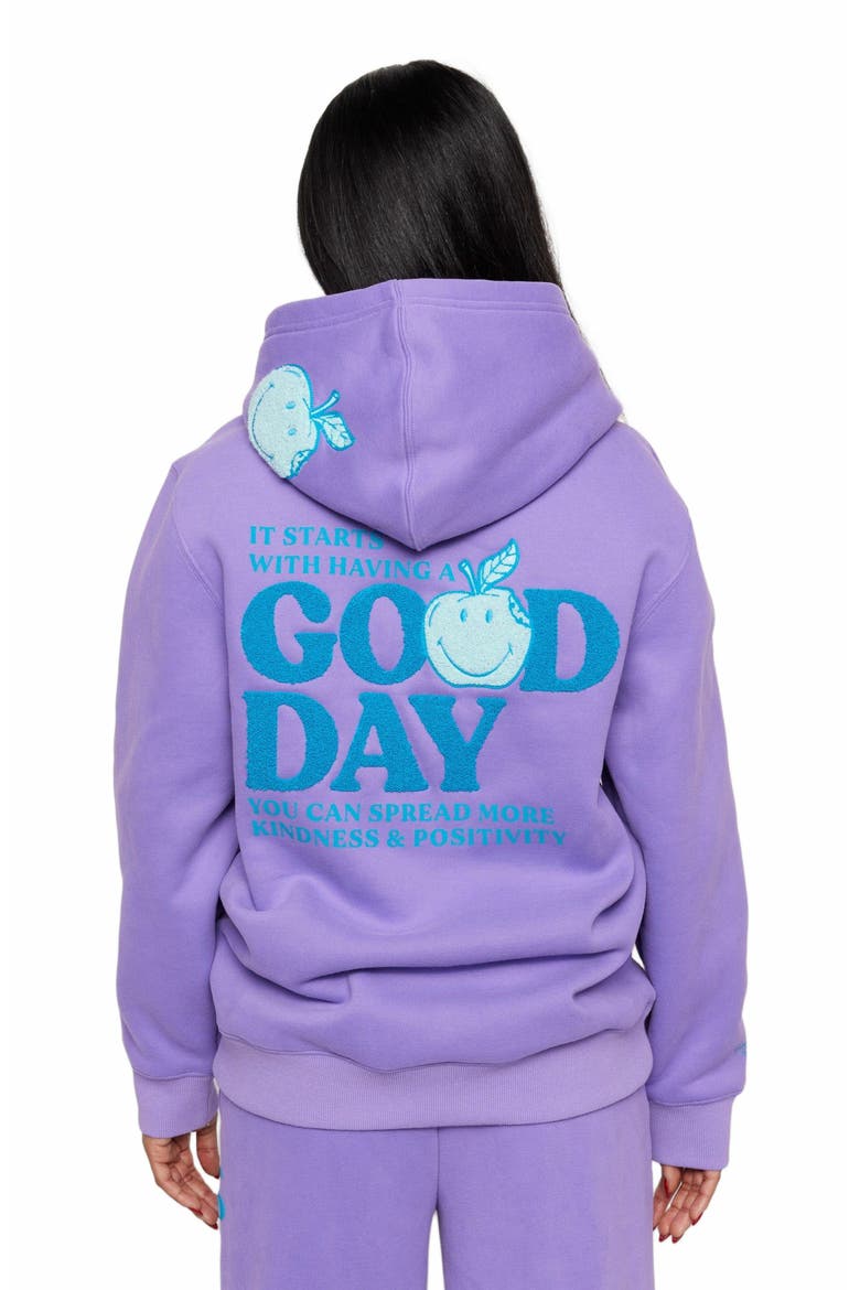 GOOD DAY HOODIE, Alternate, color, LAVENDER