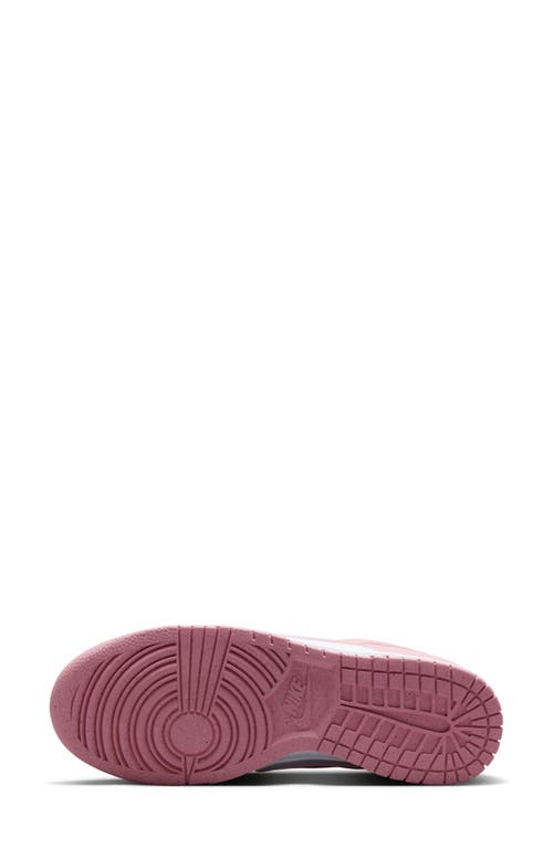 Nike Dunk Low Next Nature Sneaker In White/elemental Pink