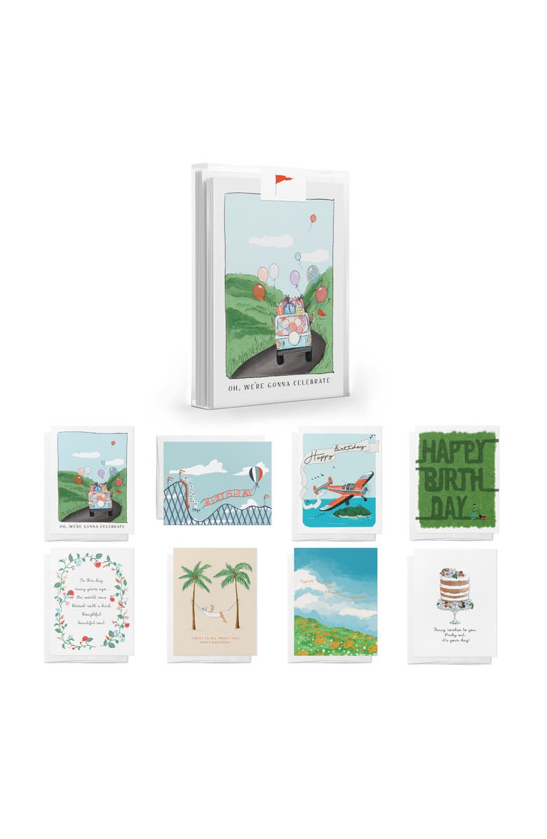 Ramus & Co Birthday Celebration Greeting Card Pack Assorted Set, Main, color, Multi-Pack