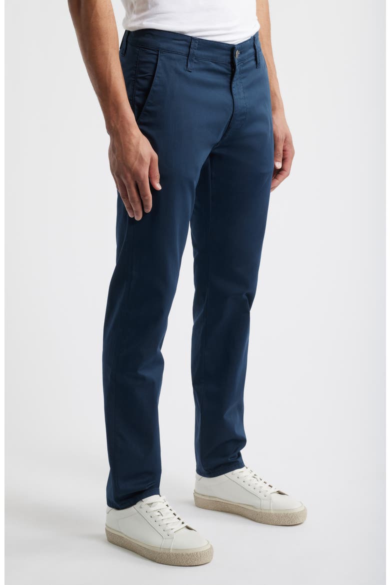 Milton Slim Fit Twill Chinos, Alternate, color, NIGHT CITY SMART
