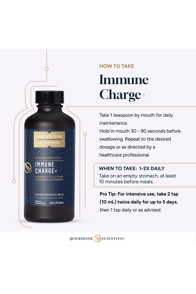 Immune Charge Supplement with Elderberry and  Vitamins A C D3, Alternate, color, None