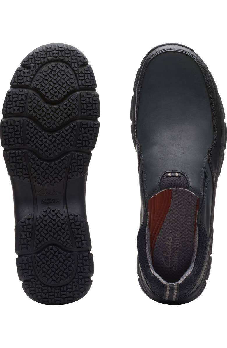 Clarks<sup>®</sup> Walpath Step Slip-On, Alternate, color, Black Leather