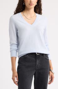 Nordstrom V-Neck Cashmere Sweater