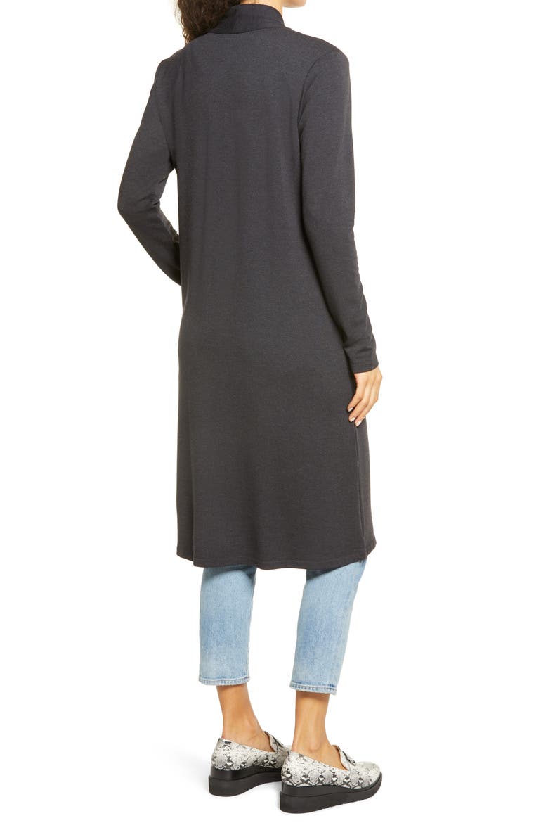 Duster Cardigan, Alternate, color, RAVEN BLACK MIX