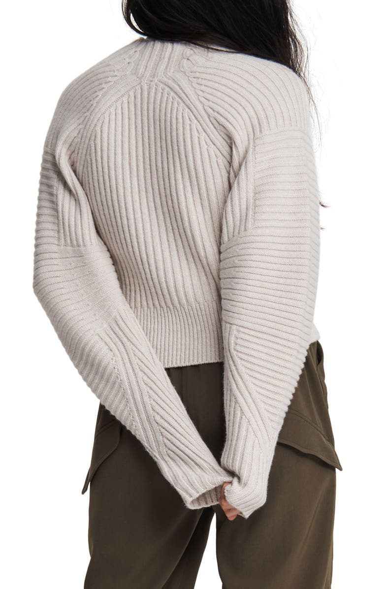 rag & bone Oakes Mock Neck Merino Wool Sweater, Alternate, color, 