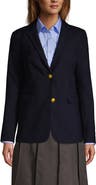 Lands' End School Uniform  Hopsack Blazer