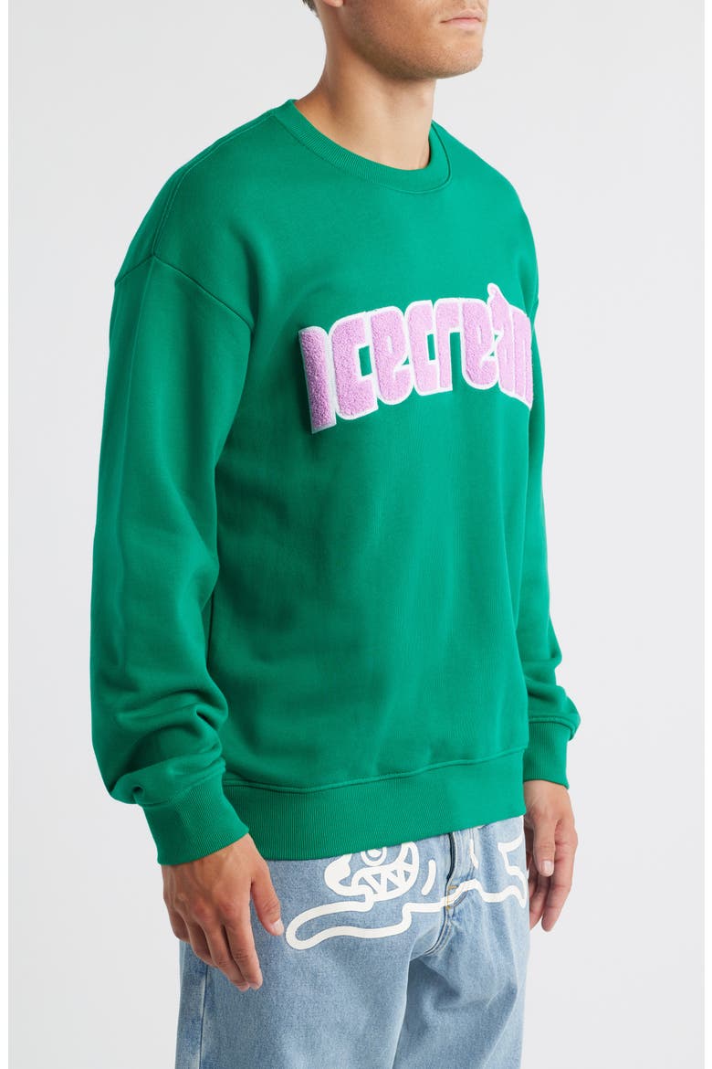 Swirl Sweatshirt, Alternate, color, LUSH MEADOW
