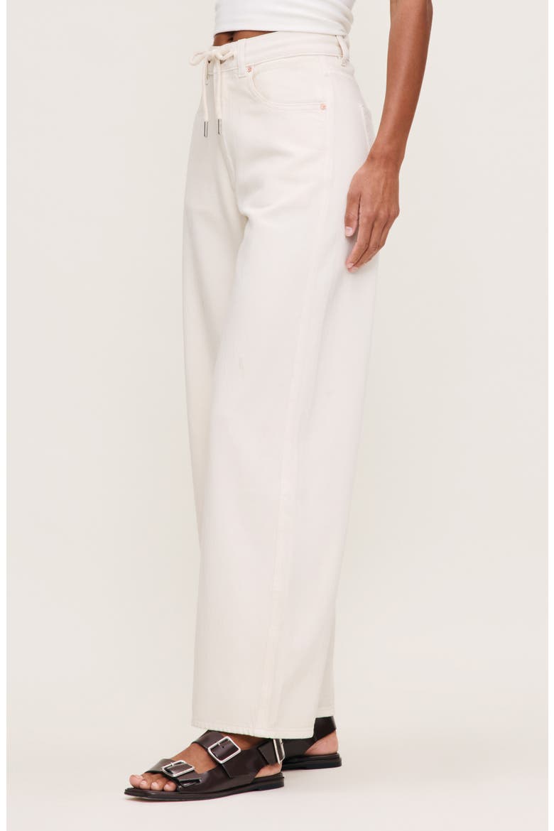 Taylor Relaxed Barrel Leg Jeans, Alternate, color, FLAX