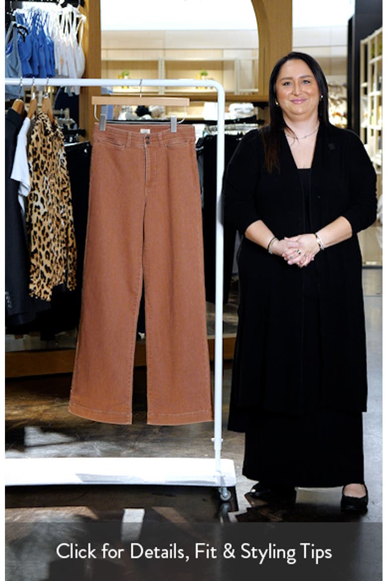Terry Harbor High Waist Wide Leg Jeans video
