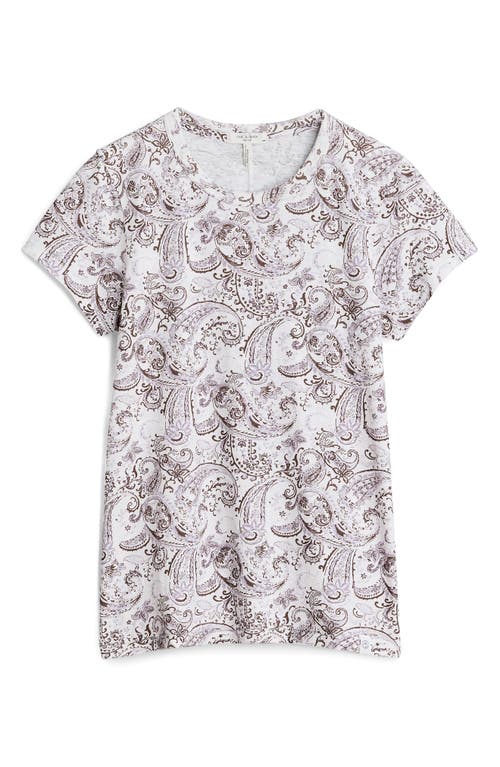 Rag & Bone Allover Paisley Organic Cotton T-shirt